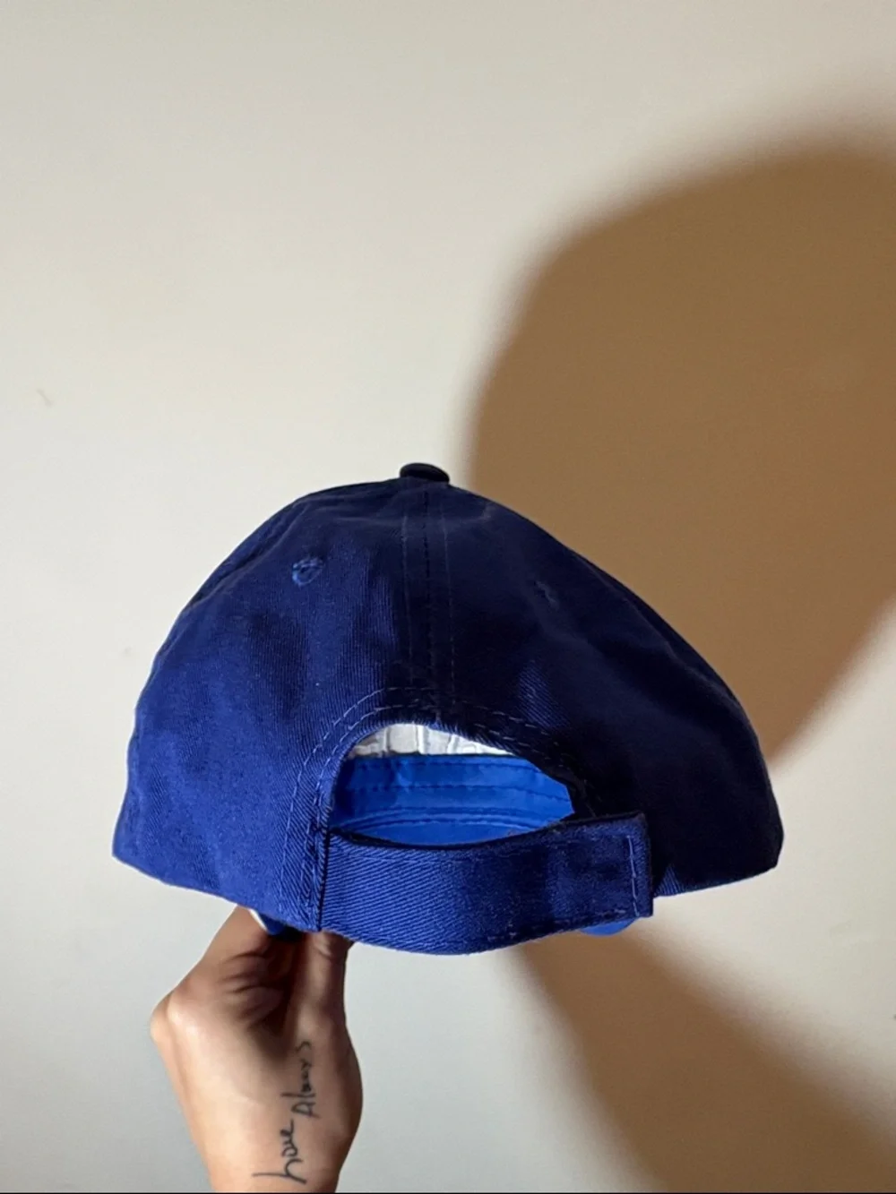 Kid’s Blue Italia Italian Italy Flag and Crest Classic Baseball Cap Velcro Youth